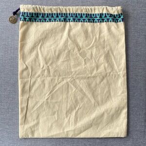 Tory Burch | Luxury Trim Dust Bag 100% Cotton Drawstring bag - Storage Gift